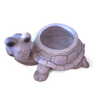 Pot en forme de Tortue en fibre de verre