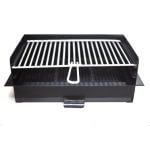 Grilloir Barbecue encastrable en acier