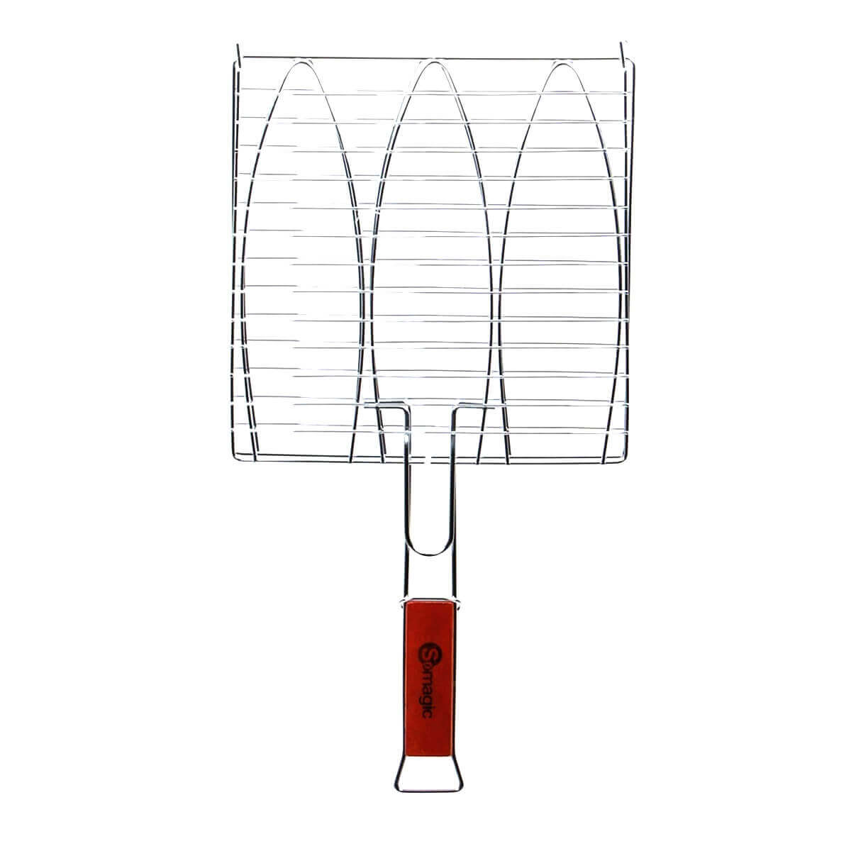 Grille double pour poisson 28x28cm - Somagic