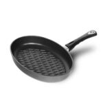 poele a poisson bbq en fonte amt gastroguss 35x24x5cm