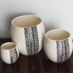 Cache Pot en céramique pour intérieur 2