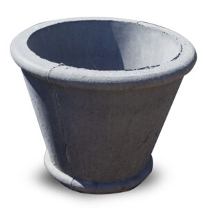 Pot de fleur rond en béton grand taille Ø80cm