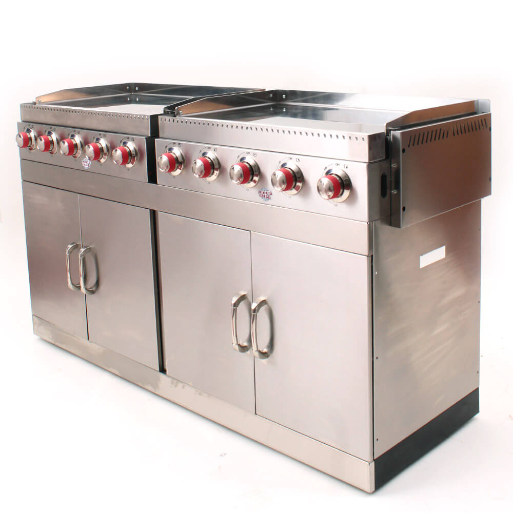 Plancha a Gaz Inox Super Pro10 brûleurs