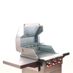 barbecue au gaz 3 bruleurs en acier inoxydable