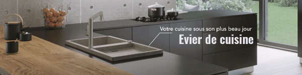 bannierre pour evier de cuisine