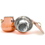 couscoussier en cuivre martelé pour chr 1mm