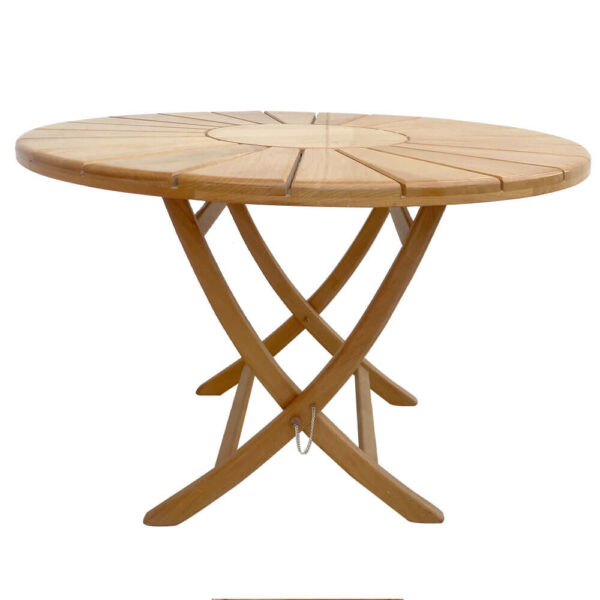 Table ronde en bois blenz soleil Ø120cm a