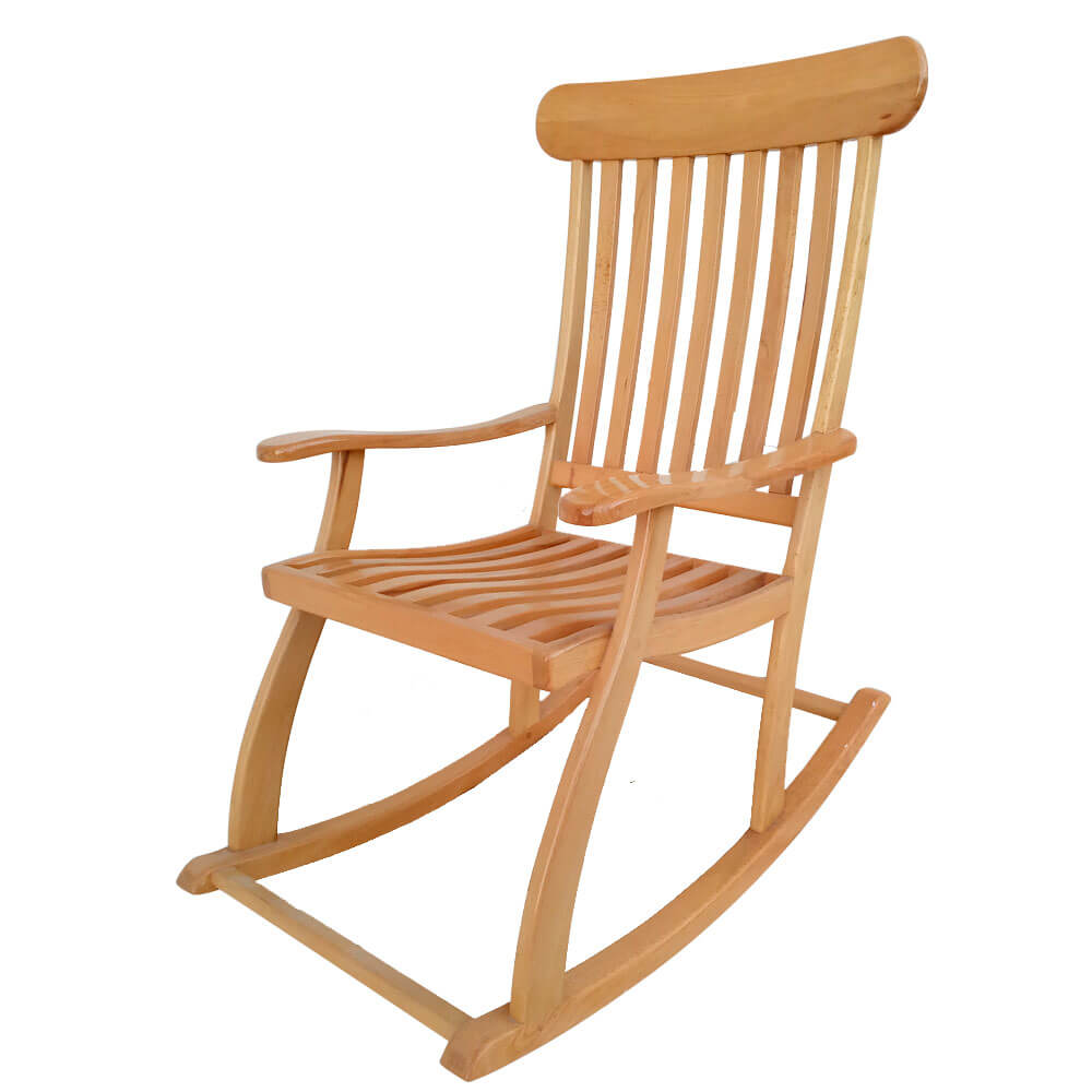 chaise basculante en bois blenz RC001