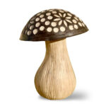 Lampe forme champignon en résine Réf LM001