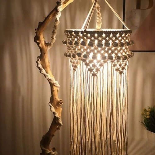 Décoration macramé