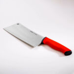 Couperet de boucher 21cm Duo Rouge Ref 34611 angle