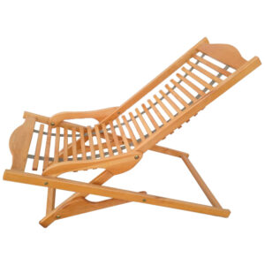 Chaise longue en bois blenz CL002